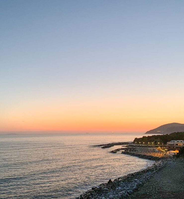 dove mangiare a livorno tramonto