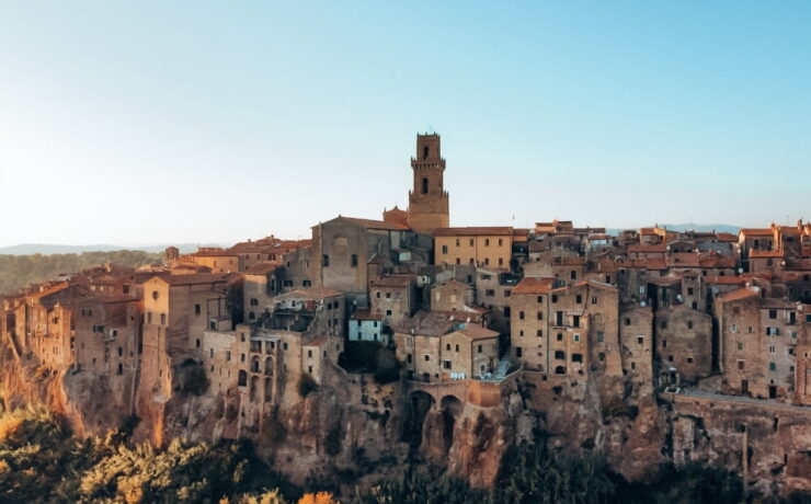 Pitigliano vista dall'alto cosa fare in Maremma