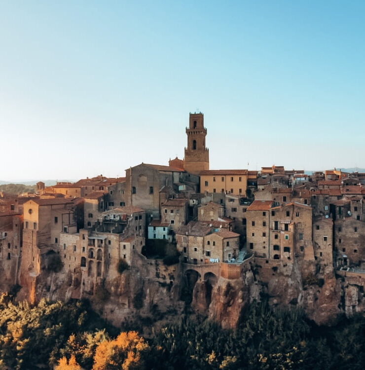Pitigliano vista dall'alto cosa fare in Maremma