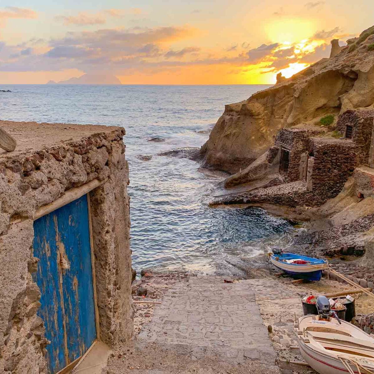 Salina Eolie spiaggia di Pollara