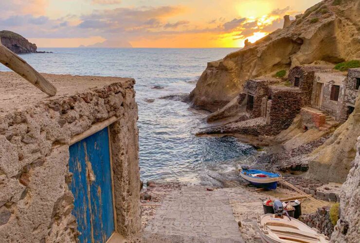 Salina Eolie spiaggia di Pollara