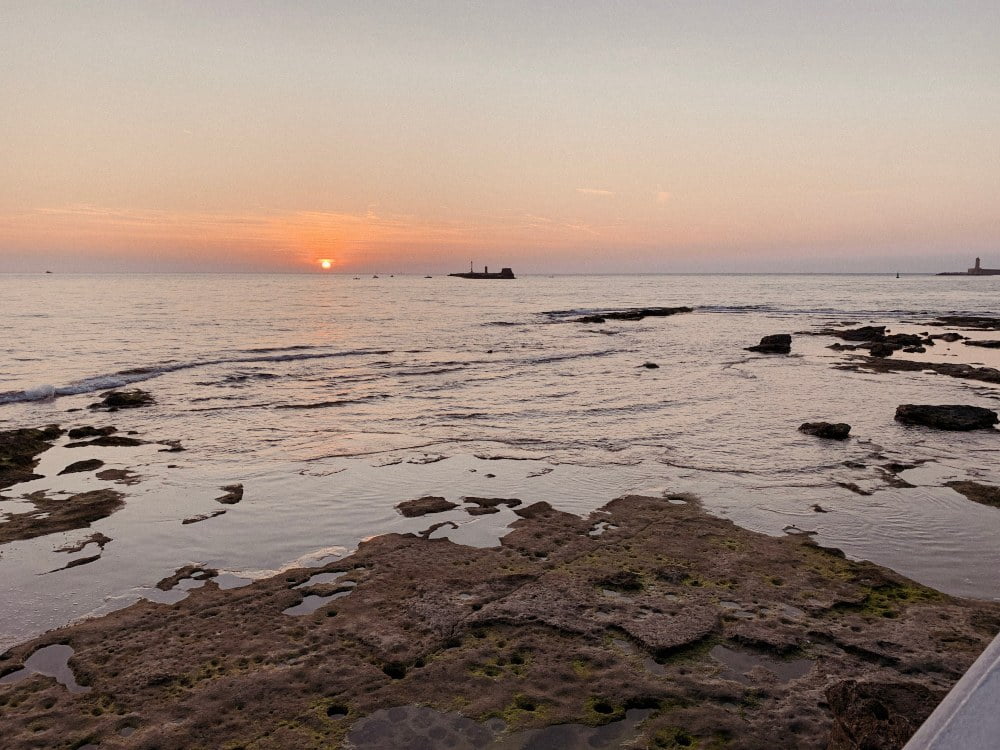 dove dormire a Livorno tramonto dalla terrazza mascagni