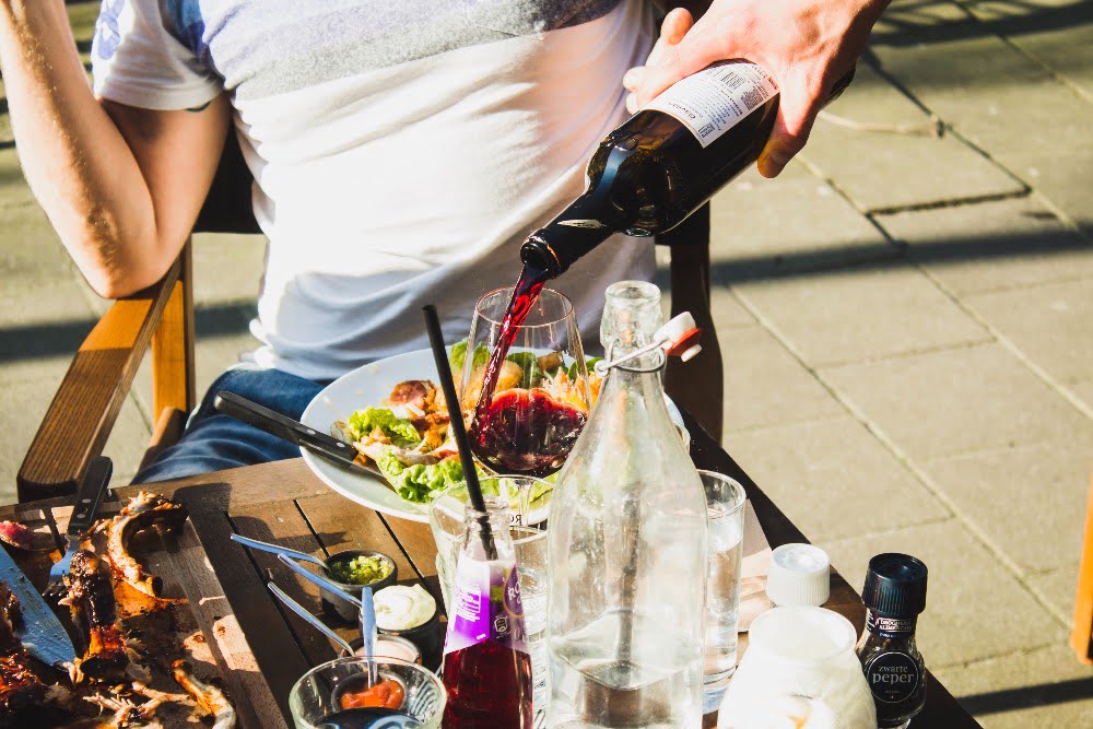 bere vino a bordeaux 